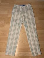 Escada Sport Hose Baumwolle Gr. 34 weiss grün gestreift Blumen Berlin - Reinickendorf Vorschau
