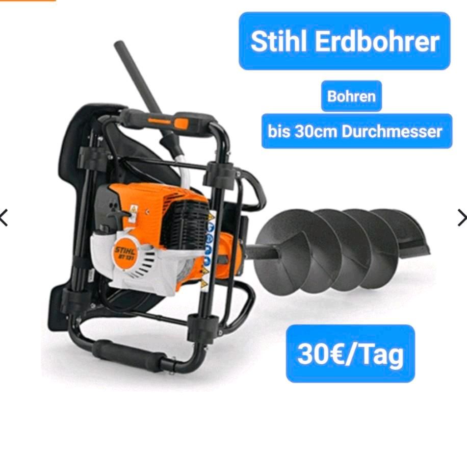 Husqvarna Stampfer Grabenstampfer Frosch Wacker "ZU VERMIETEN" in Aholfing