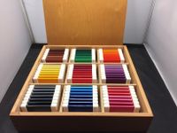 Montessori Farbtäfelchen Holz Kasten Box mit 63 Stück Farbtafeln Bonn - Bad Godesberg Vorschau