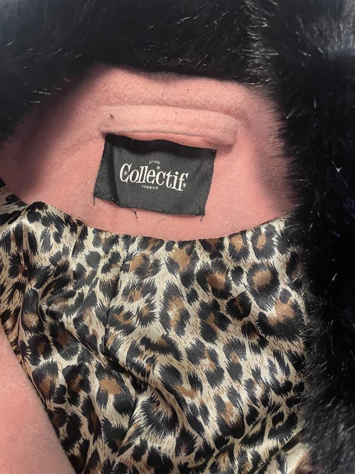 Winterjacke Damen Gr. ca. XXL, rosa-schwarz, Collectif London in Augsburg