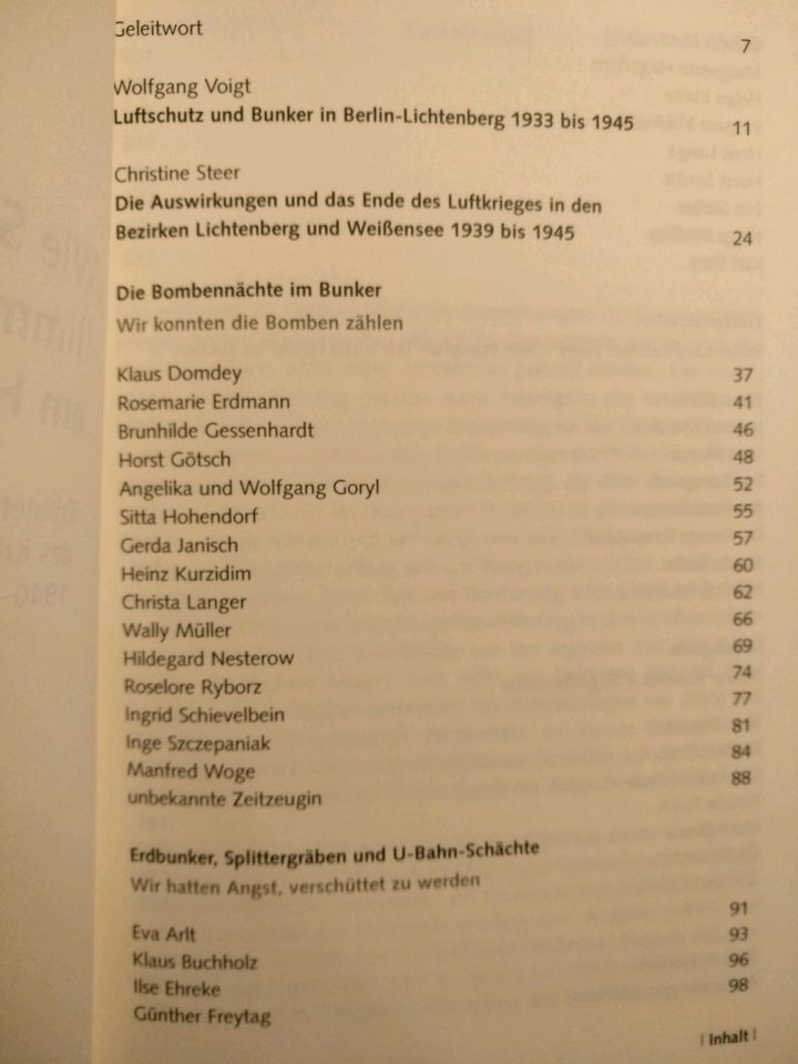 Wie Silberfische flimmerten Bomber am Him. Buch, Berlin 1944-45 in Walldorf