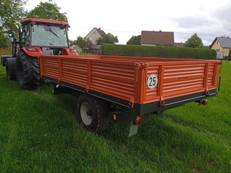 BBS BRT555 Einachser Dreiseitenkpper SBF Anhänger 6 to in Brockscheid