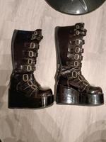 Demonia Lackstiefel Gr 40 WGT Mera Luna Punk Bayern - Würzburg Vorschau