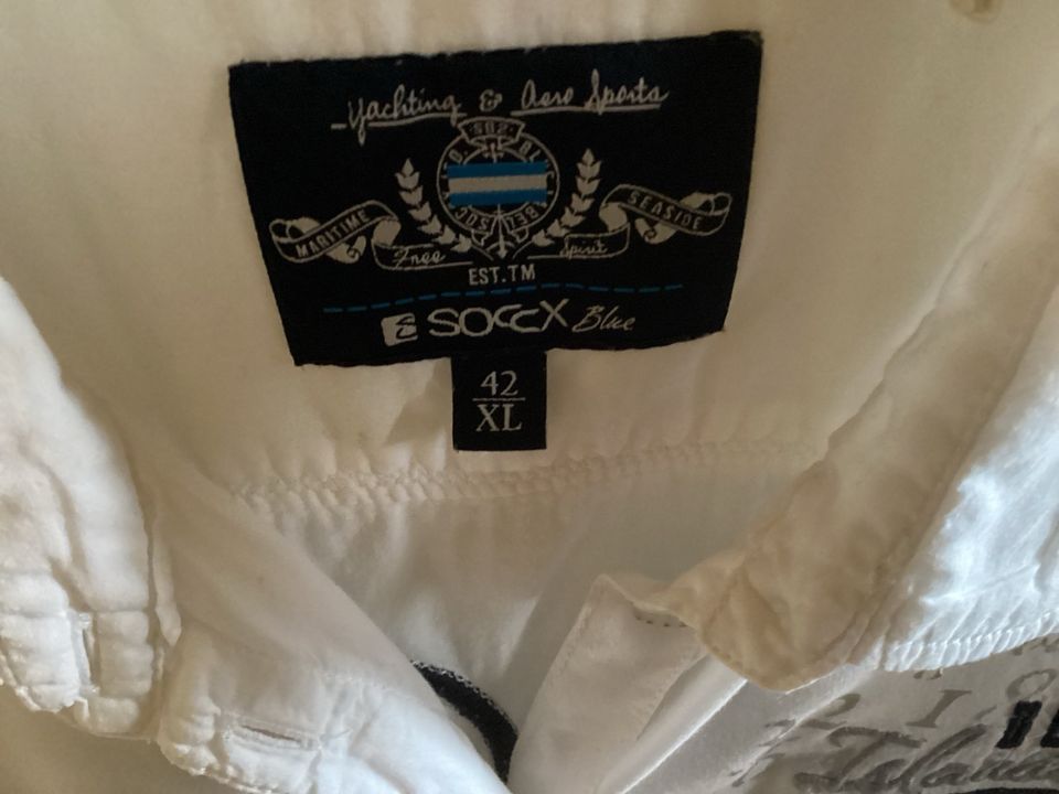 Weiße Bluse von Socxx in Luckenwalde