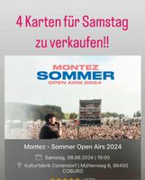 4 x Karte Montez Konzert Coburg pro Karte 50 Euro Bayern - Konradsreuth Vorschau