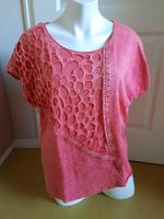Shirt / T-Shirt schick Gr. M TREDY    koralle   *****  für 12,- Sachsen - Hoyerswerda Vorschau