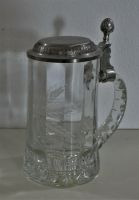 Bierglas/Humpen mit Initialen "OM",1/2 L, geschliffenes Glas, TOP Mecklenburg-Vorpommern - Zweihausen Vorschau