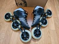 Powerslide Puls 3x125 Trinity Gr 42 Speedskates wie neu in OVP Altona - Hamburg Groß Flottbek Vorschau
