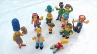 14 Figuren aus den Simpsons Bart, Homer,  March, Flanders etc Nordrhein-Westfalen - Kalkar Vorschau