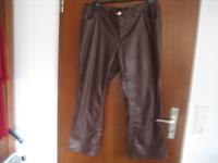 Coole Faux Leder  Wide Leg Hose Braun BodyFlirt 48 50 Hessen - Fürth Vorschau