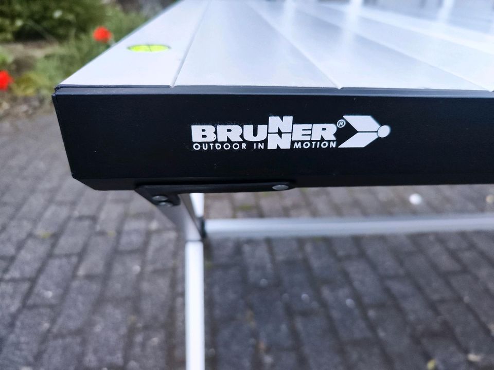 Brunner Campingtisch eloxiertes Aluminium in Wipperfürth