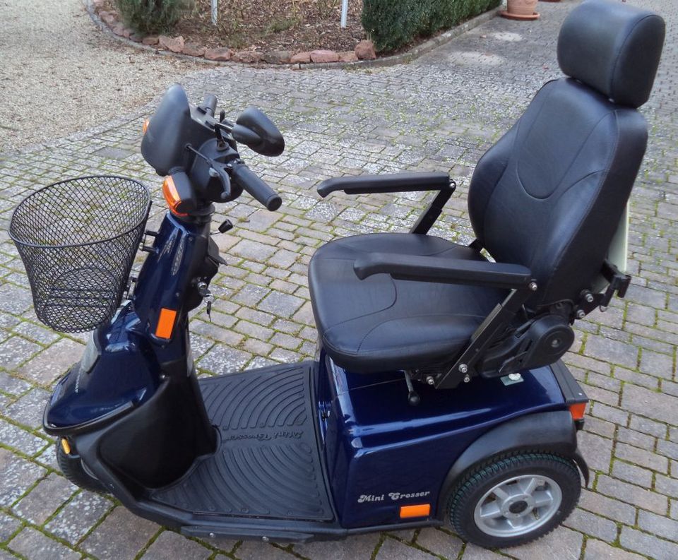 Seniorenmobil Elektromobil 15 km/h Scooter 3-Rad gebraucht in Bad Kissingen