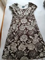 top! Boden Kleid Sommerkleid Baumwolle Blumenmuster Größe 14L 40 Bayern - Puchheim Vorschau