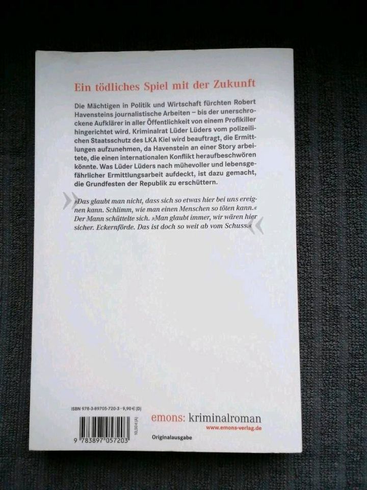 Hannes Nygaard. 3x. Tod an der Förde. Sturmtief. Nebelfront. in Warburg