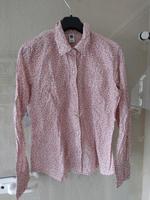 GAP Vintage Bluse Hemd USA Cottage Core Blumen pink Creme L Nordrhein-Westfalen - Bad Salzuflen Vorschau