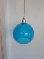 Designer Hänge - Lampe Marke: EBB & Flow Poolblau Glas ! Berlin - Neukölln Vorschau