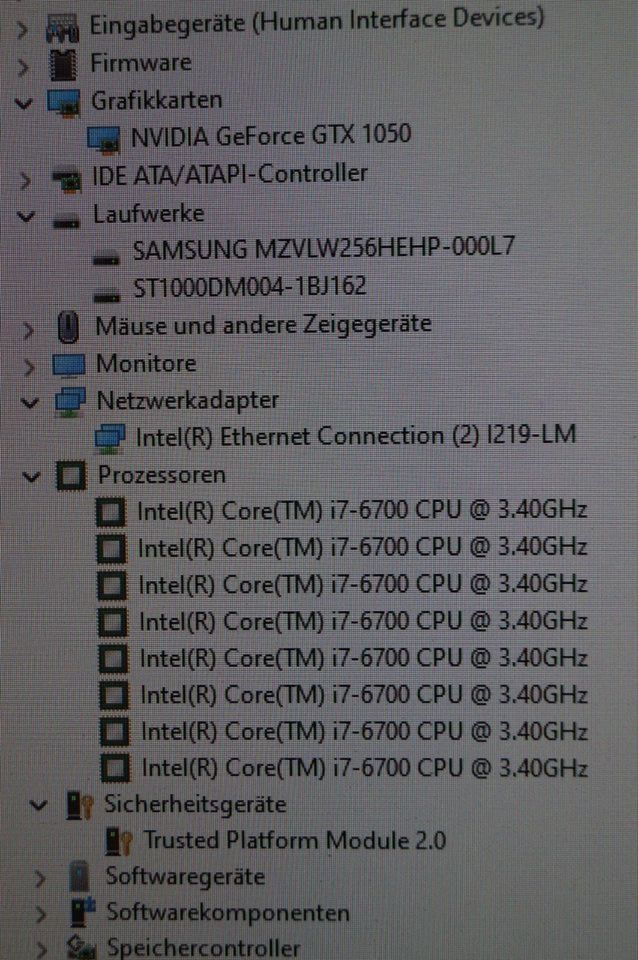 LENOVO PC Intel® Core™ i7 / NVIDIA GTX 1050 / SSD / WIN11 in Kiel