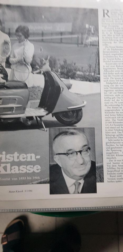 Heinkel Konvolut Berichte Kalender Werbung in Kiel