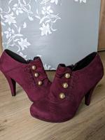 Ankle Boots Weinrot 38 Bayern - Furth im Wald Vorschau