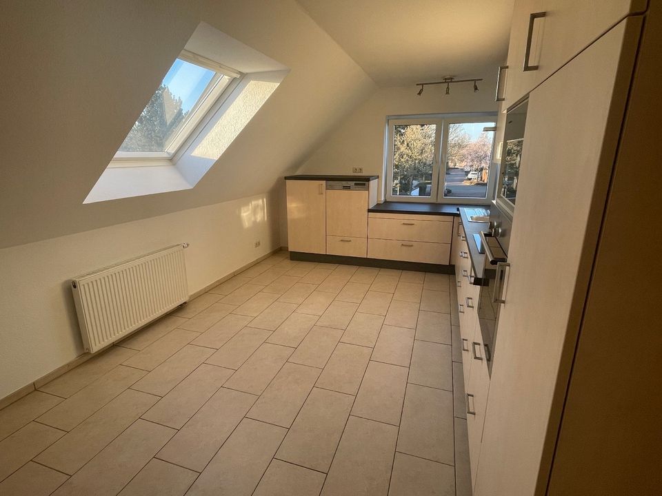 Gemütliche 2 Zimmer Wohnung mit großer Dachterasse klimatisiert in Bocholt