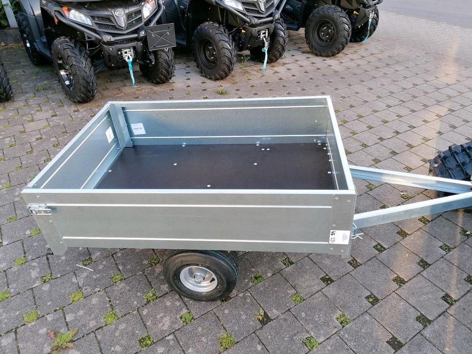 Quad ATV Rasenmäher Anhänger ATV Smart 1208 kippbar zGG 300kg in Zweibrücken