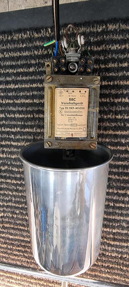 Vintage Industrial Lamp Designer Büro Leuchtstoffröhre 70er in München