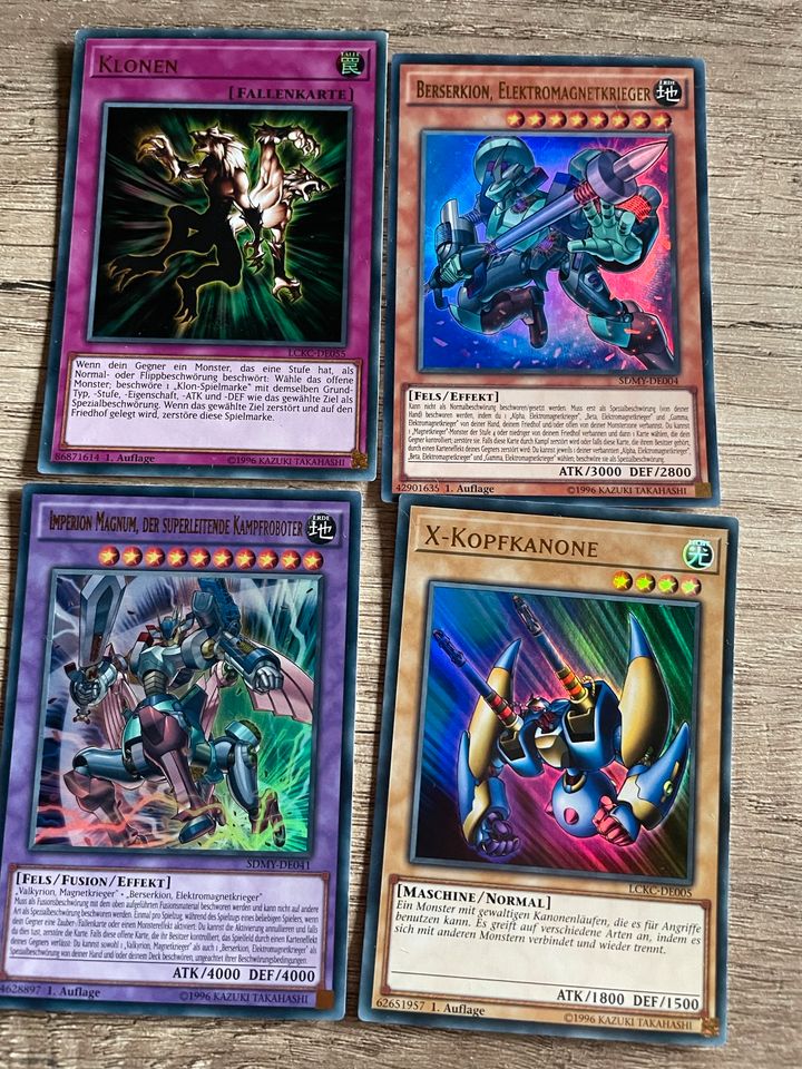 Yugioh Karten in Losheim am See