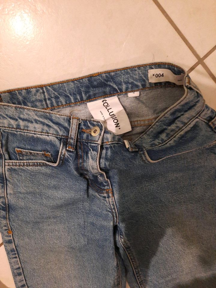 Asos Collusion Jeans Gr. 24 L 30 xs DAD neuwertig in Nürnberg (Mittelfr)