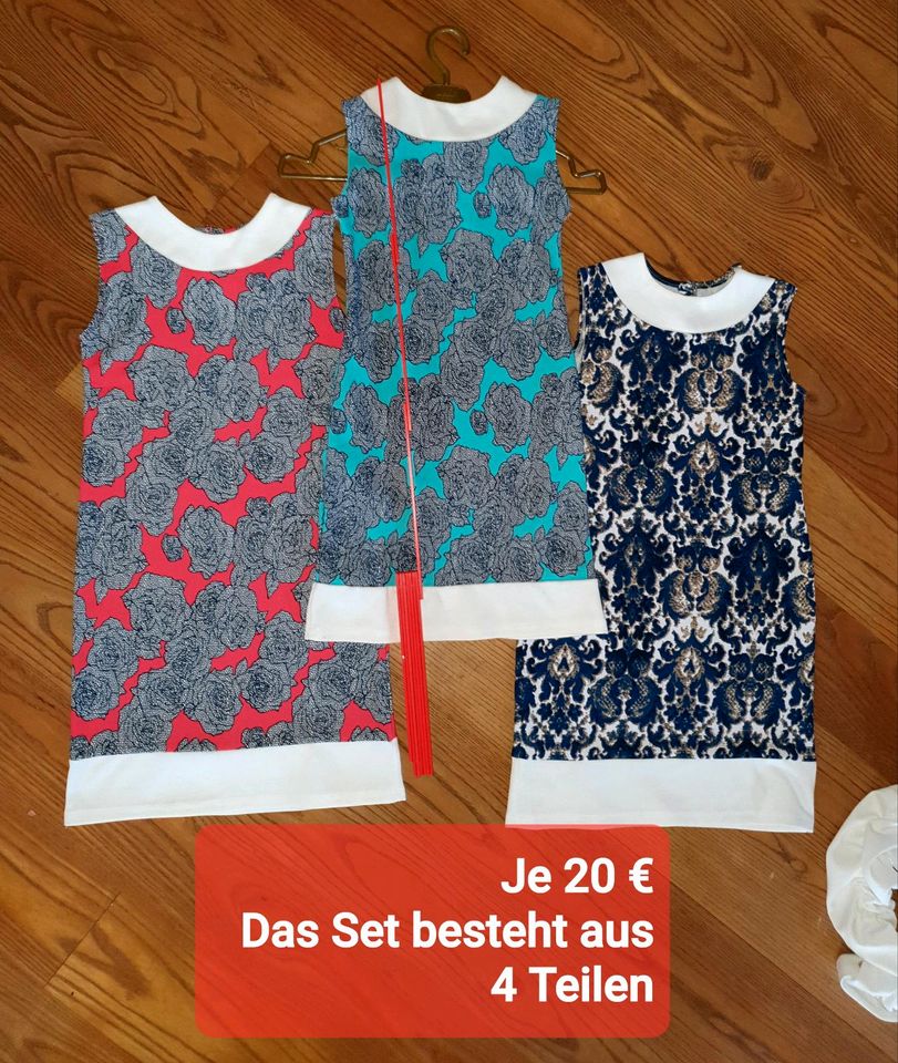 Kleid Set 4 Teilen 128-134-140 cm in Bad Nauheim
