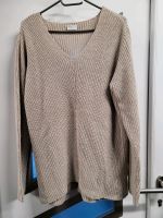 Glitzer Strick Pullover Oberteil beige gr. L DAMEN Nordrhein-Westfalen - Herzogenrath Vorschau