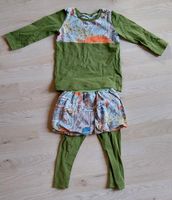 Set Rock Leggings Shirt handmade Größe ca 86/92 Wichtel grün Hessen - Waldbrunn Vorschau