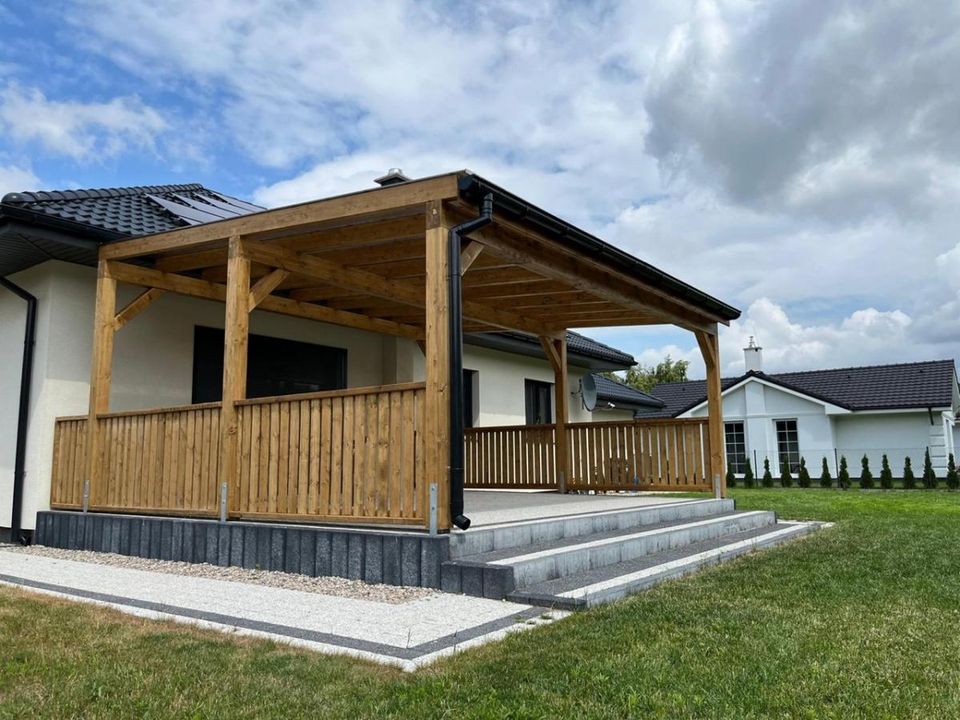 Holzarbeiten - Terrasse - Carport - Sauna - Gartenhaus- vom Profi in Hamburg