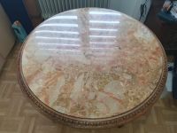 Antiker runder Tisch mit Marmorplatte Rheinland-Pfalz - Kaiserslautern Vorschau