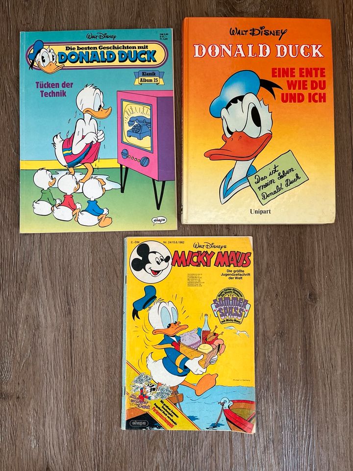 65 Micky Maus Hefte / Comics 1986 - 1995 + Donald Duck in Kelsterbach