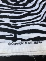 Zebra Stoff aus Südafrika NEU schwarz-weiß afrikanischer Stoff Bayern - Pfeffenhausen Vorschau