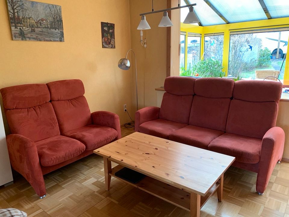 Couch Sofa Couchgarnitur Wohnzimmer in Wutha-Farnroda
