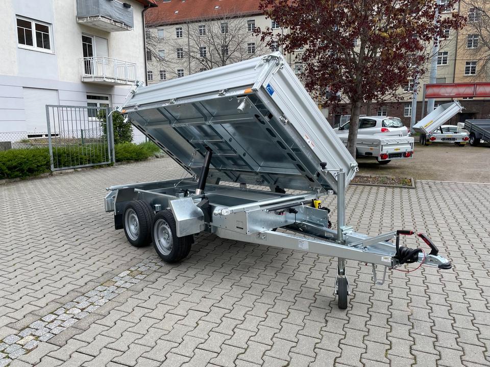 PKW Anhänger Neu Humbaur 3-Seitenkipper 270x150x35 E-Pumpe in Dresden
