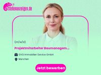 Projektmitarbeiter (m/w/d) Baumanagement München - Au-Haidhausen Vorschau