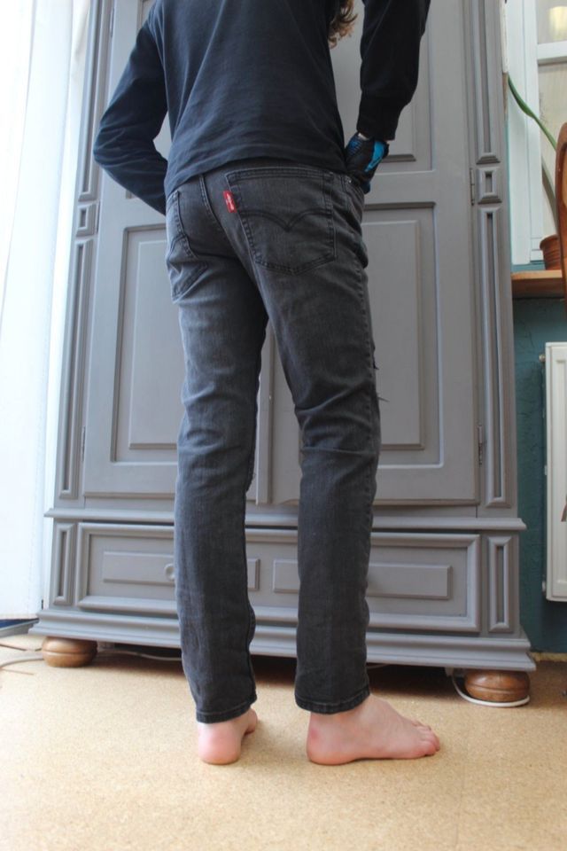 Jeff dk neuw. Jeans Hose,Levi´s 12 152,Petit Bateau Jacke,Jacket in Kiel