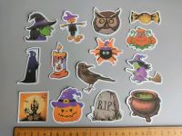 Sticker Set Halloween Horror Grusel Hexen Oktober- PVC wasserfest Berlin - Spandau Vorschau