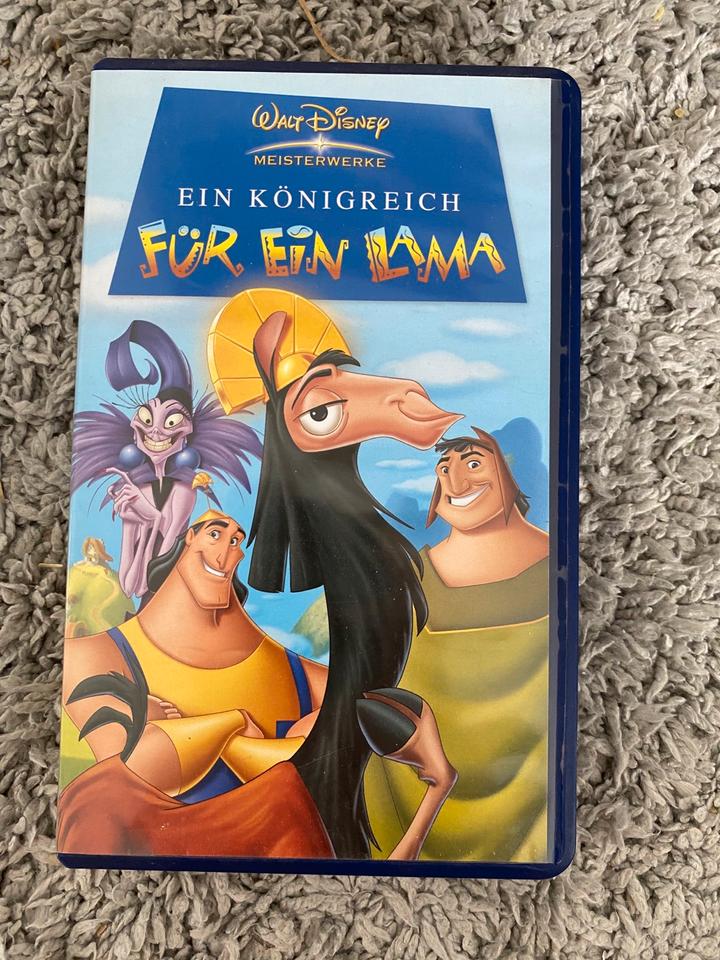 VHS Videokassette Walt Disney ein Königreich für ein Lama in Meschede