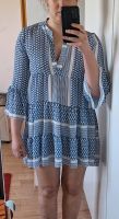 Kleid Tunika Sommer Hellblau Weiß Gr. M / L Nordrhein-Westfalen - Leopoldshöhe Vorschau