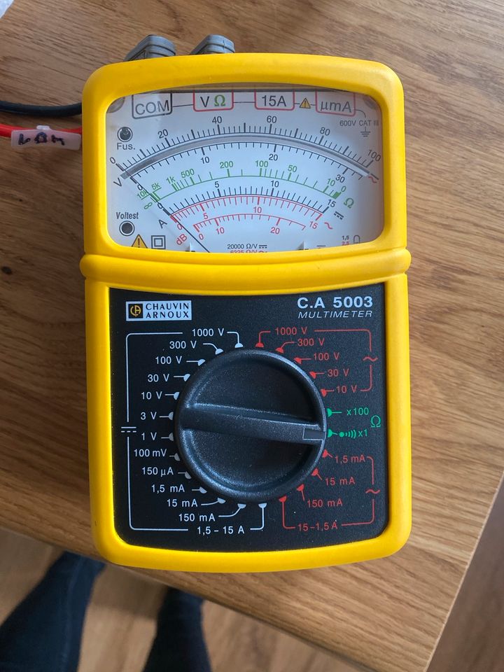 multimeter chauvin arnoux c.a 5003 in Untermeitingen