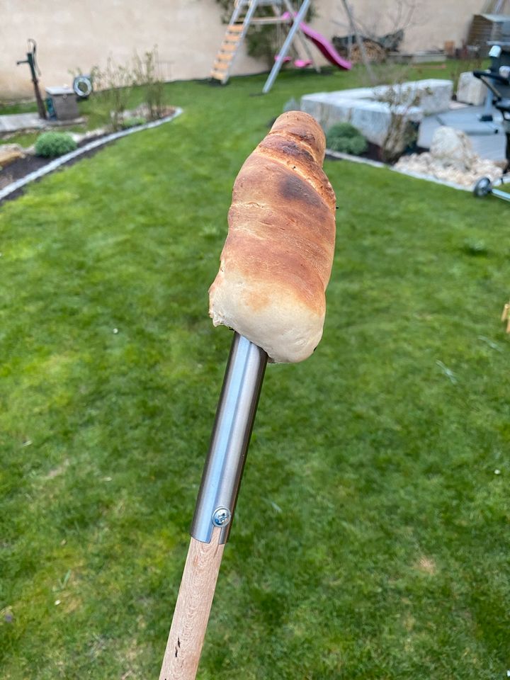 Stockbrot Stöcke Halter Spieß Feuerschale Camping Grill in Kirchheim am Ries