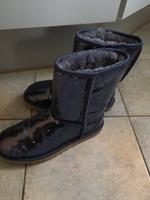 UGG blau Glitzer Größe  40 Lammfell Bayern - Aholfing Vorschau