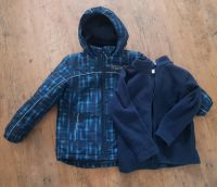 Jungen Jacke 3- in- 1 mit Kapuze Gr.128 gebraucht Hessen - Niddatal Vorschau