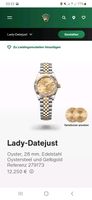 Rolex Oyster Perpetual Datejust Lady 750er / 18K Gold mit Diamant Hannover - Vahrenwald-List Vorschau