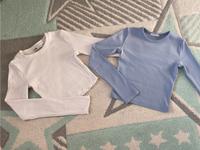Set! Langarm Oberteil Bershka blau XS weiß Damen Mädchen Nordrhein-Westfalen - Niederkassel Vorschau