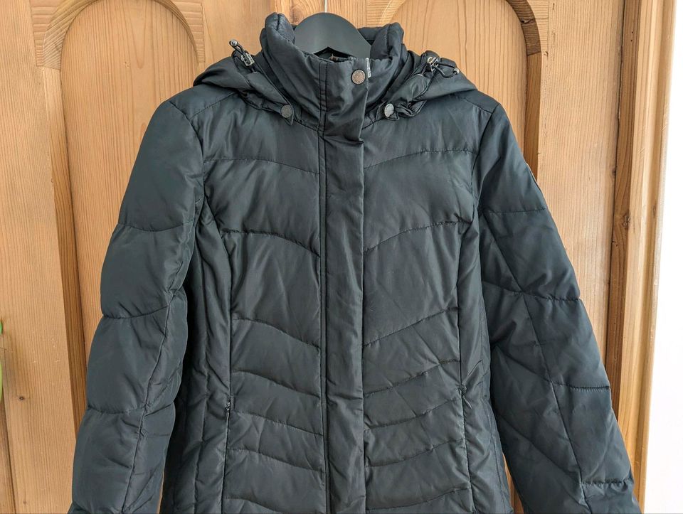Daunenmantel Daunen Mantel schwarz 36 S Icepeak Jacke mit in Köln