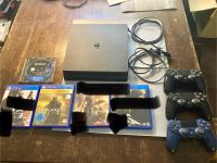 Sony PlayStation 4 Slim 500 GB inkl. 3 Controller  und 6 Spielen Berlin - Köpenick Vorschau